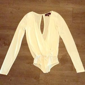 Lulus long sleeve body suit